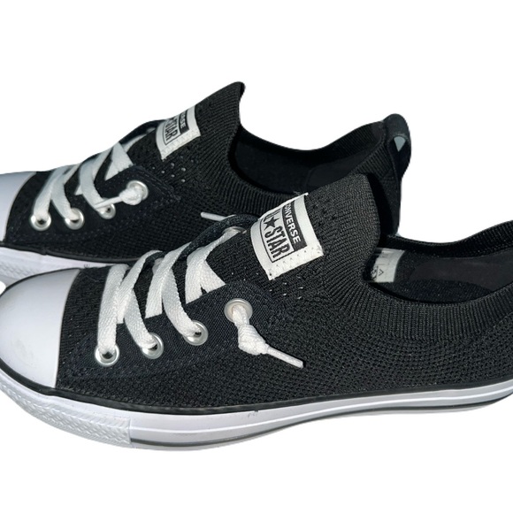 Converse Black and White Chuck Taylor Sneakers - Picture 2 of 4